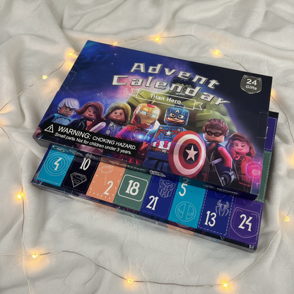 BrickHeroes™ Advent Calendar - Cinematic Holiday Product Photo